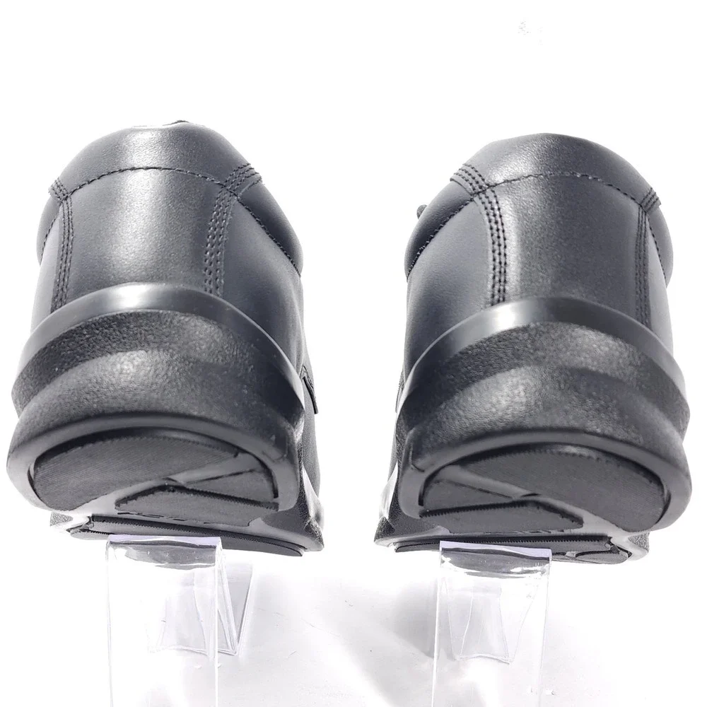 Apex Men's 1270 Ambulator Conform Black Leather Lace Shoes Men's Size 9.5 W- NEW